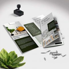 Impression dépliant en ligne