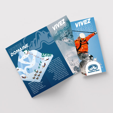 Dépliant 3 volets – structurez votre message avec clarté et impact. Dépliant 3 Volets