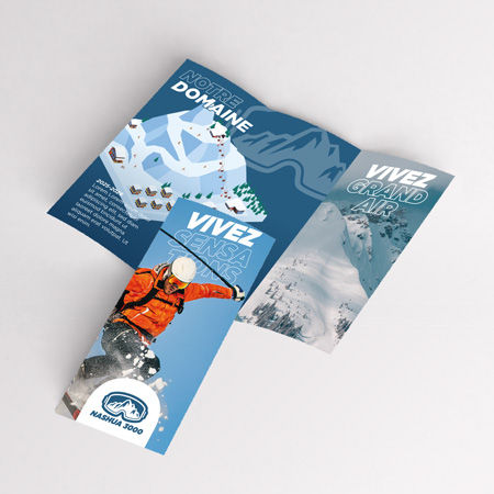 Dépliant 3 volets express – votre communication prête en un temps record. Dépliant 3 volets