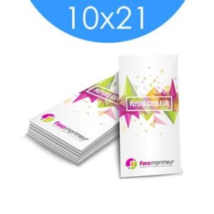 Flyers Standard 10×21 cm