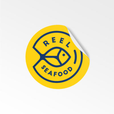 Sticker rond 7 cm