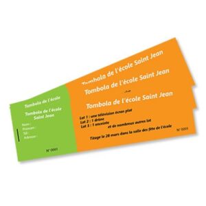 Tickets Couleur