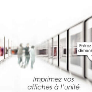 Affiche sur mesure