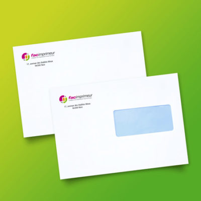 Enveloppe C5 imprimée