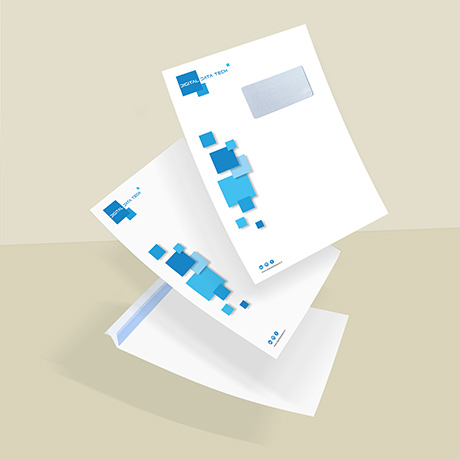 250 enveloppes blanches C4 avec impression intérieure bleue 229×324 mm rabat droit auto-adhésif sans fenêtre 90g enveloppes en grand format lettre enveloppes business grand pour correspondence 