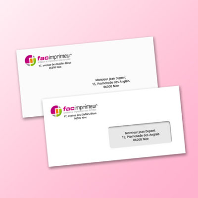 Enveloppe DL personnalisée