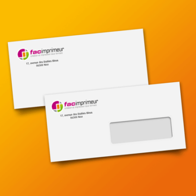 Enveloppe personnalisée DL