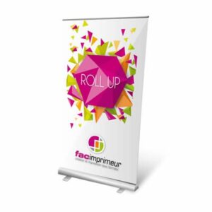 Impression roll up pas cher
