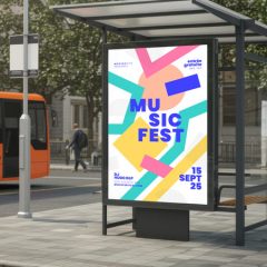 Affiche abribus