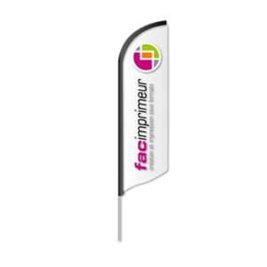 Drapeau extérieur forme droite