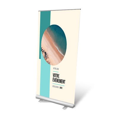 imprimer roll up evenement salon
