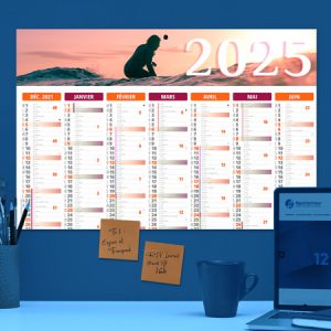 Calendrier A2 personnalisé