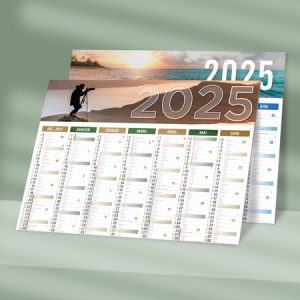 Impression en ligne de vos calendrier 2022 société