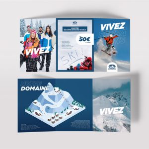 Dépliant imprimé