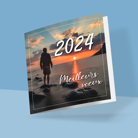 Imprimer carte de vœux 2022 chez Fac Imprimeur pour noël ou la nouvelle année