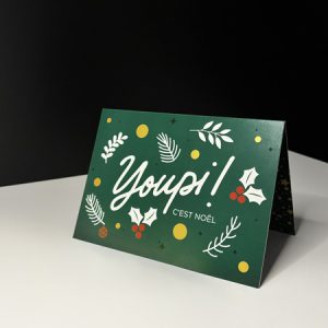 Carte de voeux noel