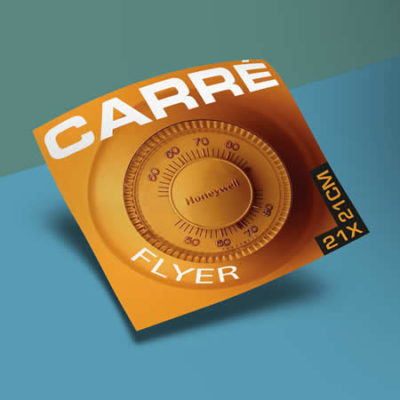 Flyer 21x21 carré