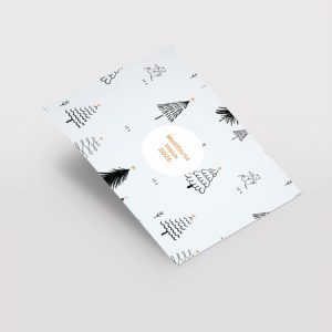 carte de voeux simple a5