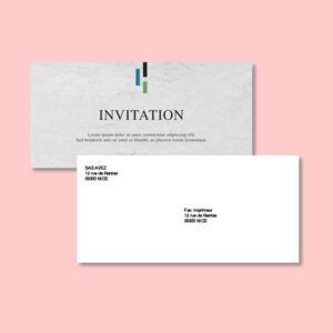 Mailing invitation
