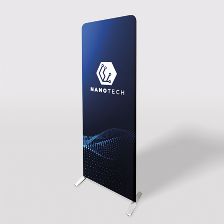 Formulate Monolith — Totem textile tendu, impact visuel immédiat. formulate monolith