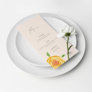 Menu mariage