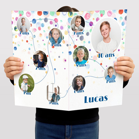 Modèle de carte d’anniversaire personnalisée — à éditer en ligne en quelques clics. Modèle carte d'anniversaire personnalisée