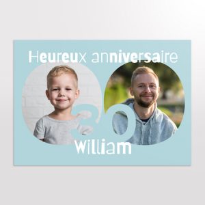 Affiche anniversaire 30 ans