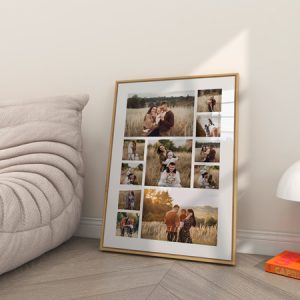 affiche avec plusieurs photos