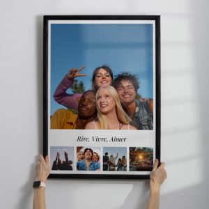 Collage photo personnalisé