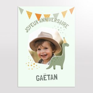 Poster anniversaire en ligne