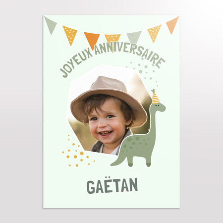 Poster anniversaire en ligne