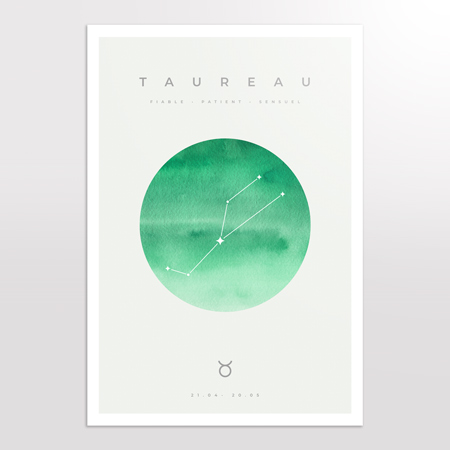 Imprimez vos affiches signes du zodiac en ligne Impression Affiche Zodiac