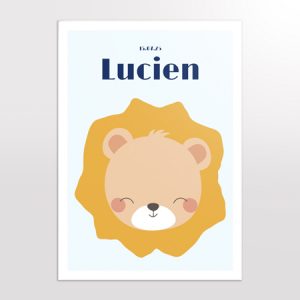 poster et affiches naissance