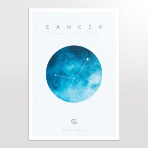 Affiche Zodiac Cancer