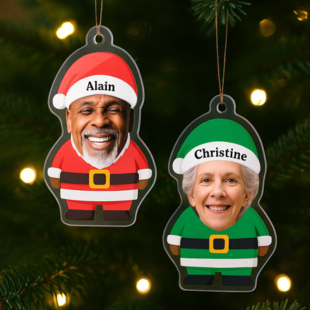 Boule de Noël Père Noël – La décoration festive qui apporte magie et bonne humeur au sapin ! Boule de noël père noël