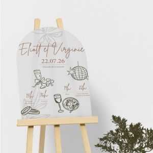Panneau mariage Arche – M01