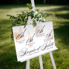 Panneau mariage
