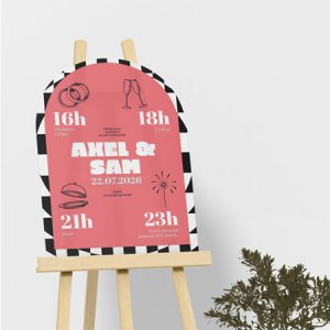Panneau mariage Arche – M03