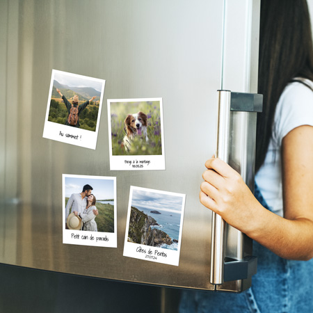 Magnet Polaroid – l’esprit vintage au format aimanté. magnet polaroid