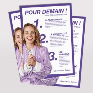 Flyer élection municipales 2026