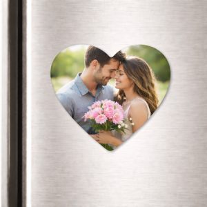 magnet personnalisé coeur
