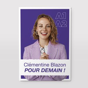 Affiche élection municipale
