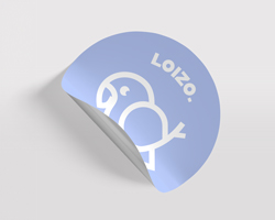 Sticker rond