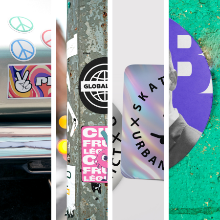 L'histoire du sticker
