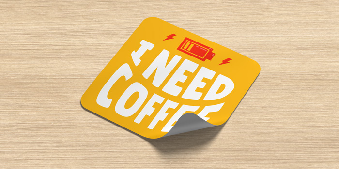 coller un sticker